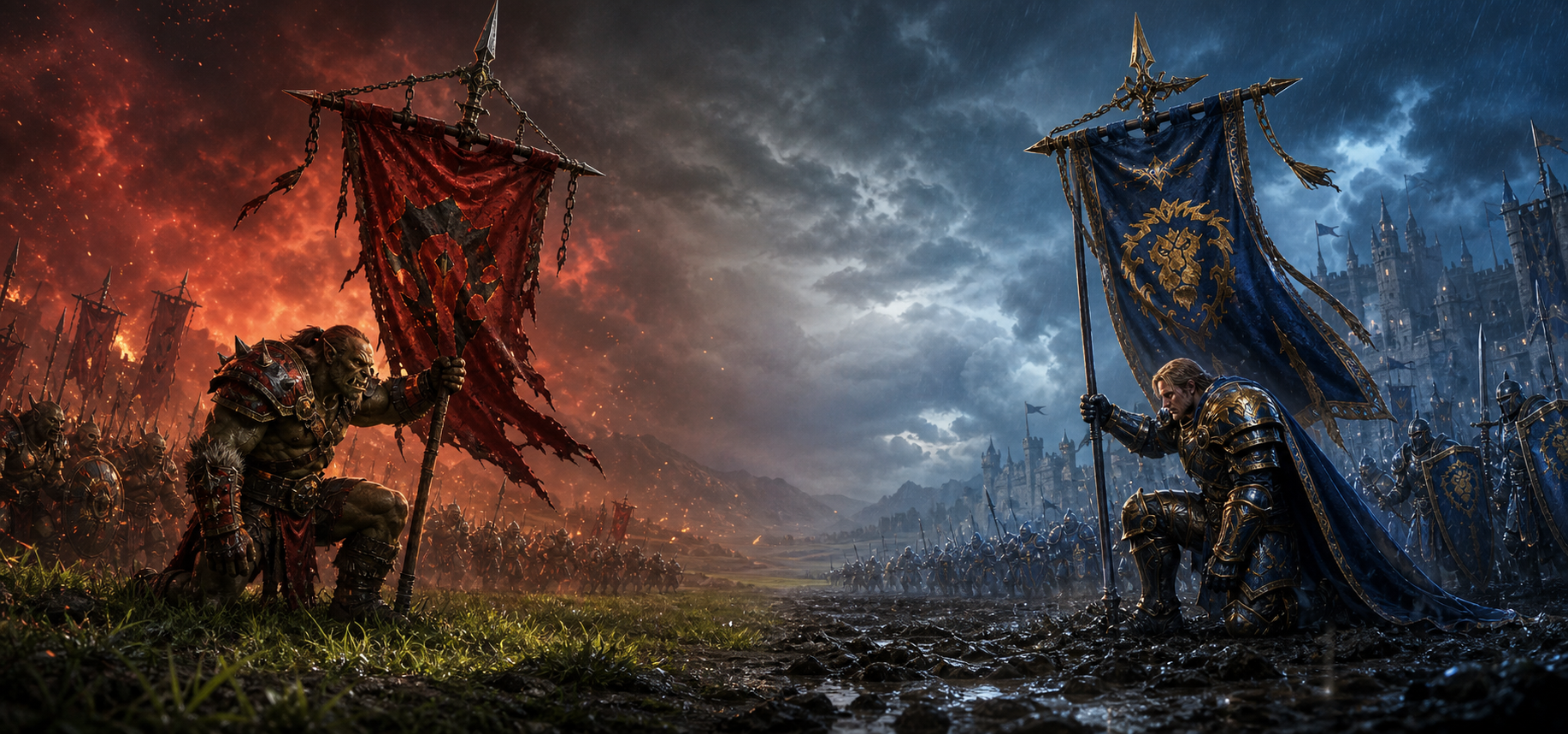 Horde and Alliance battle across the auction market